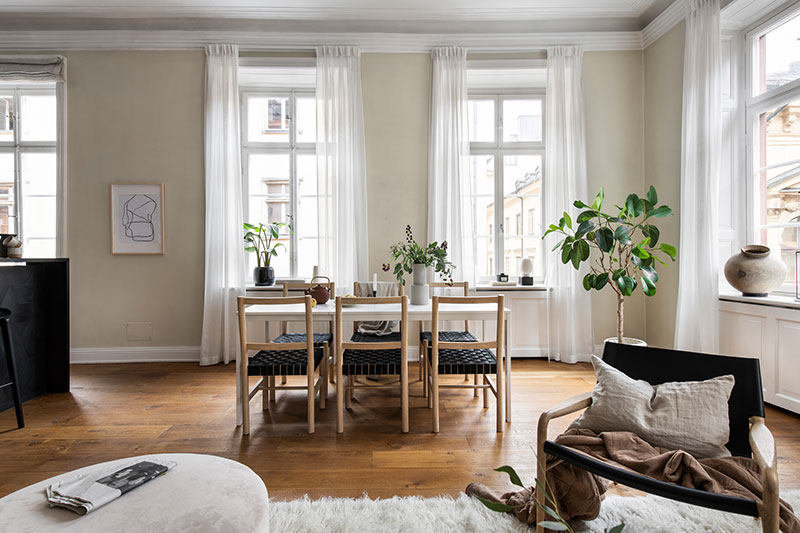 斯德哥尔摩历史古城中的时尚米色公寓-8