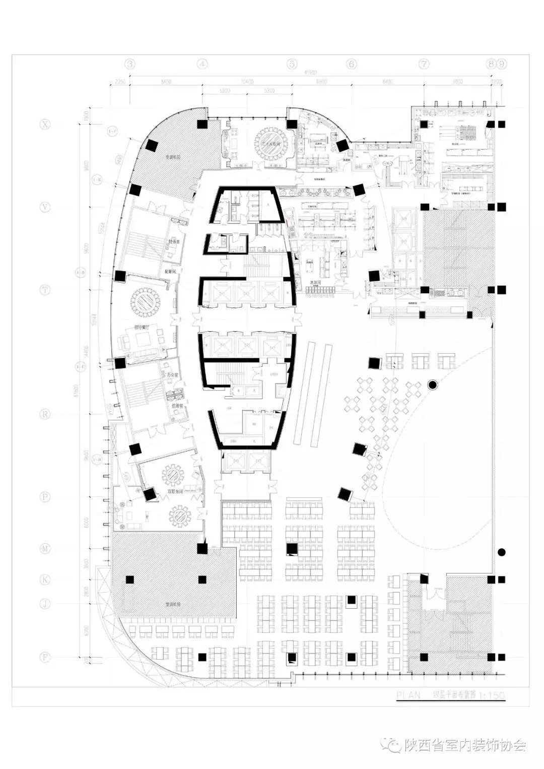 陕旅集团航天总部基地项目精装修设计——绿色科技人文空间-64