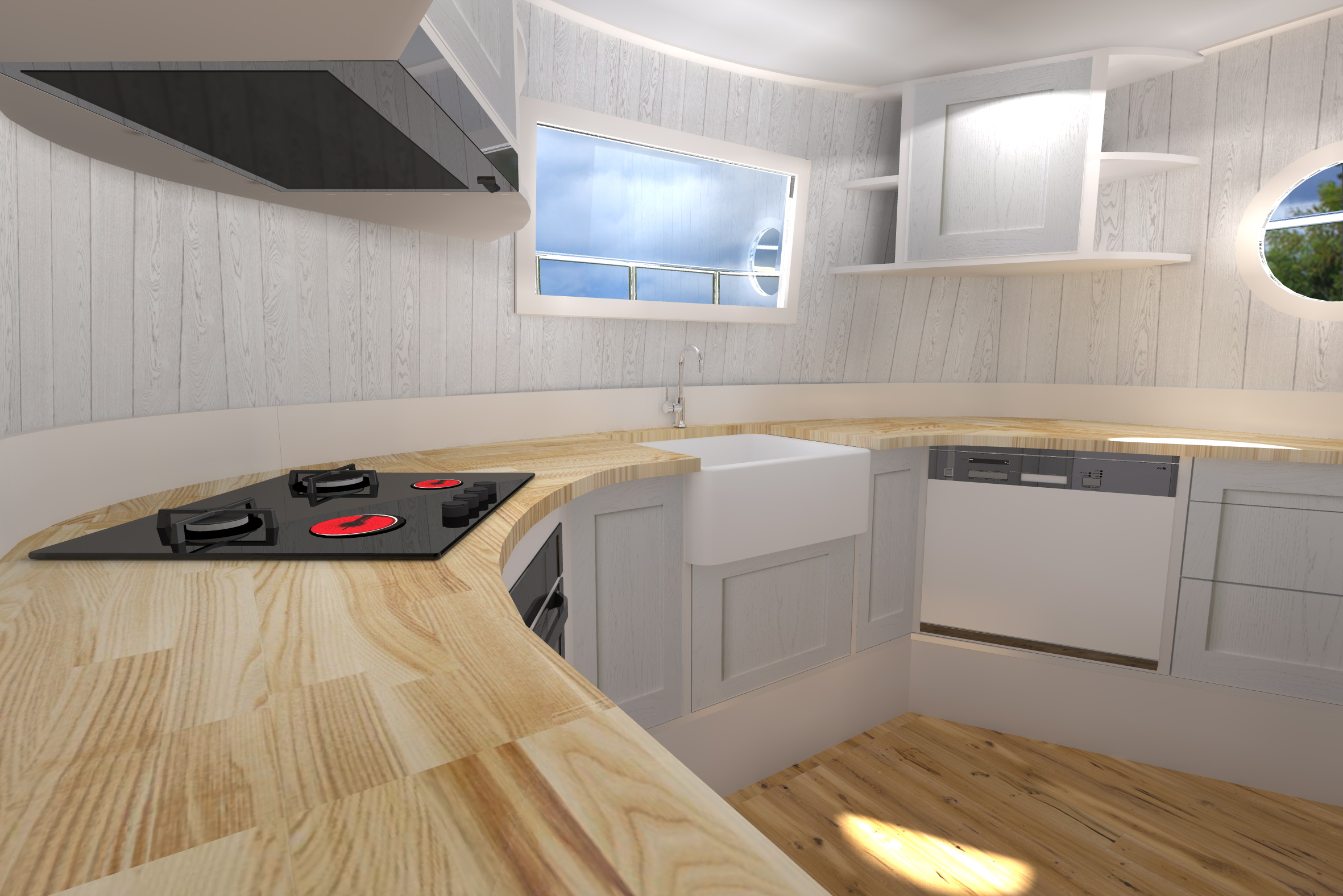 CANAL BOAT WHEELHOUSE concept 2014-51