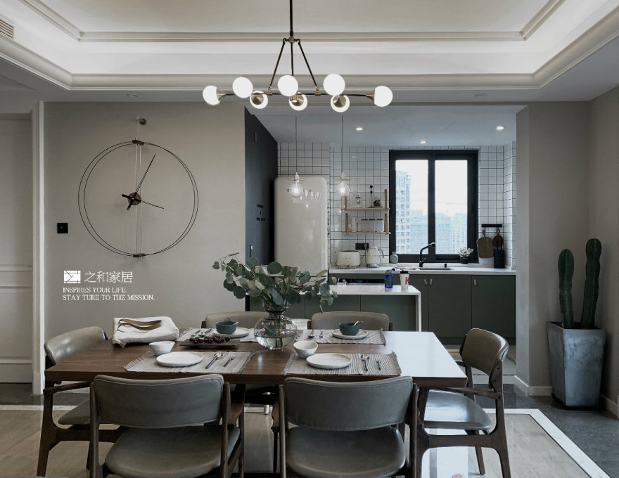 杭州 170m2 混搭风平层住宅设计-130