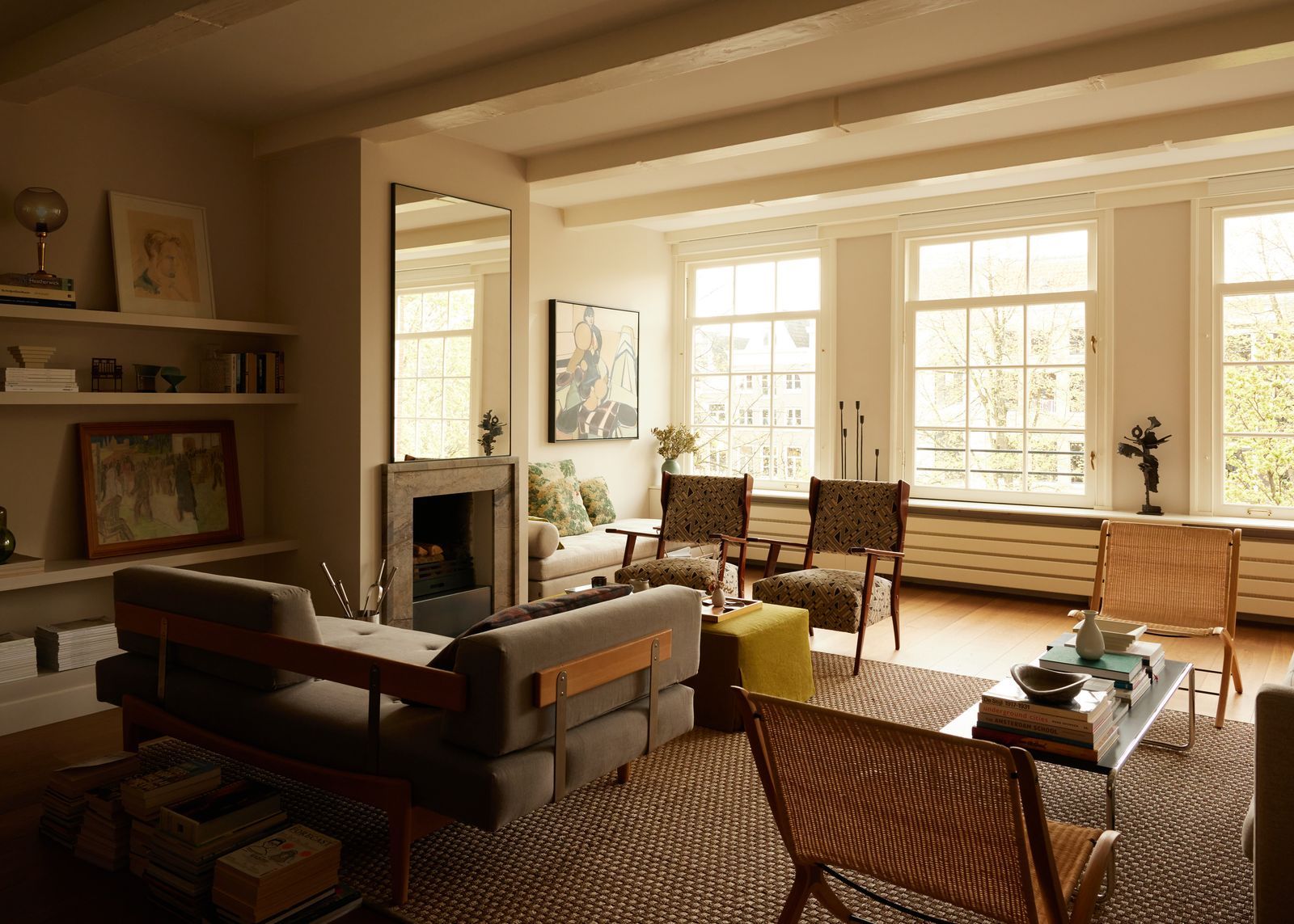 阿姆斯特丹170平运河住宅丨荷兰阿姆斯特丹丨荷兰室内建筑师Toula Alexander-23