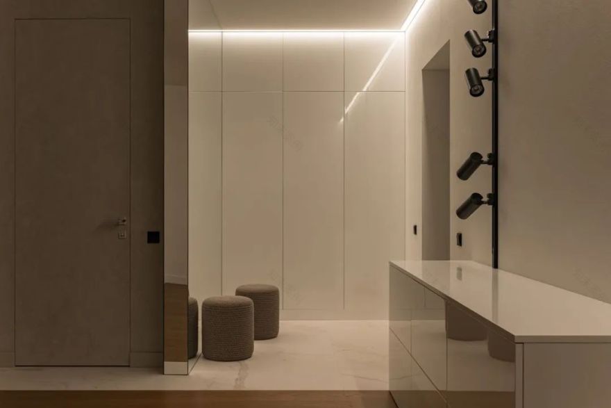 205㎡极简大平层空间设计丨Dmitry Khanin-32