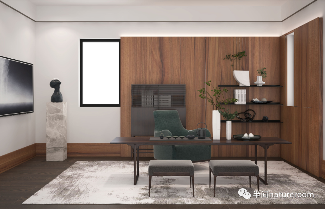 贵阳天麓壹号诗意中式住宅设计丨中国贵阳丨上海半间设计贵阳分公司-56