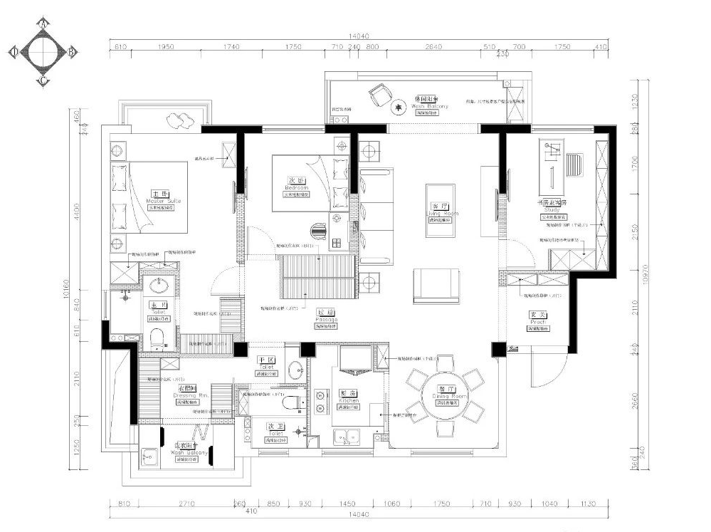 《川上橙花》 | 现代台式设计,放大空间的艺术-15