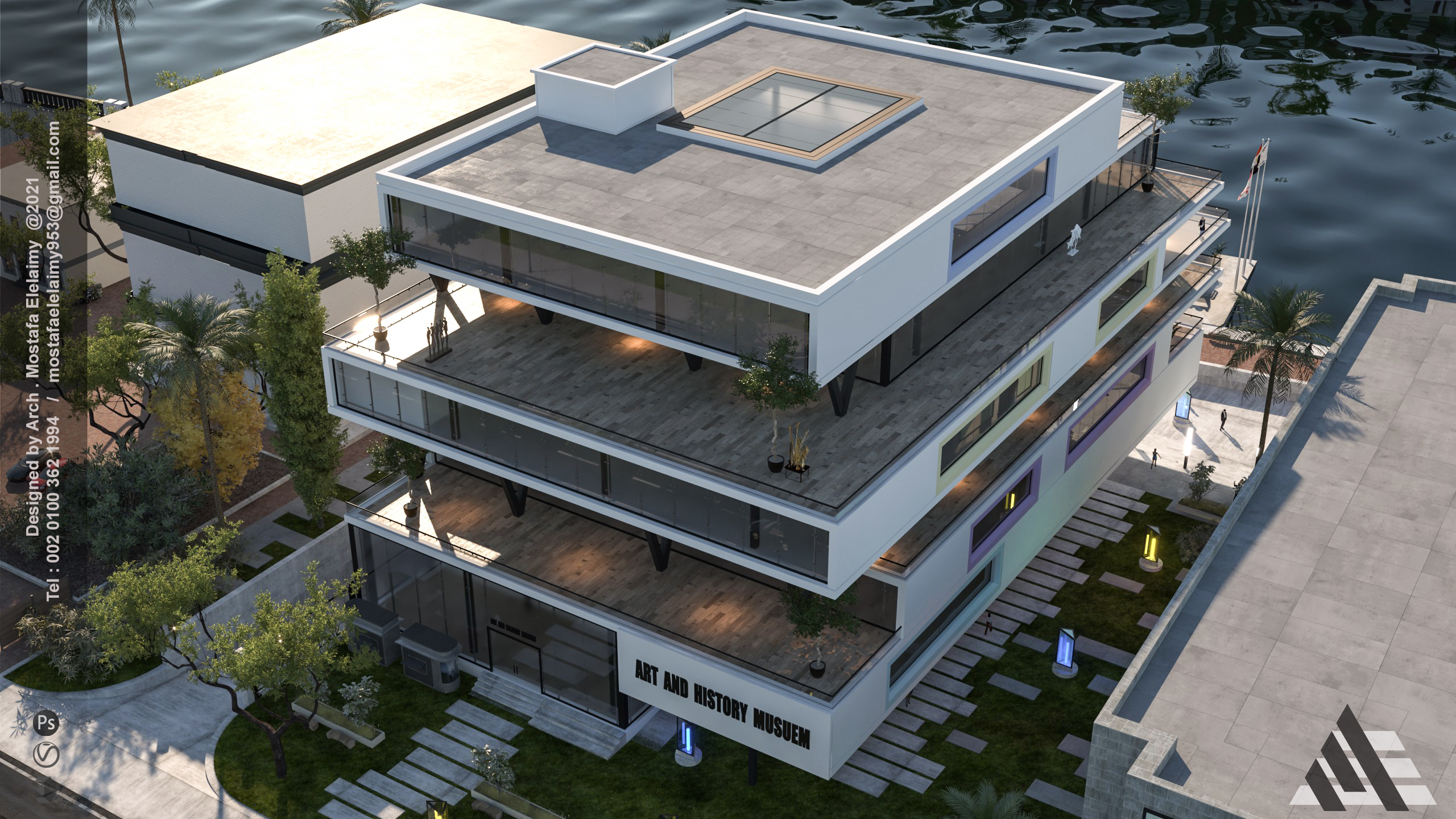 艺术博物馆丨Arch. MOSTAFA ELELAIMY-6