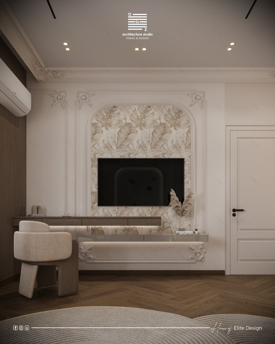 优雅女孩的卧室丨沙特阿拉伯利雅得丨A2Z Architects™-10