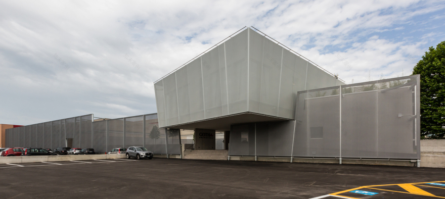 意大利 Gotha 化妆品公司总部,iarchitects 打造黑白对比的现代空间-48