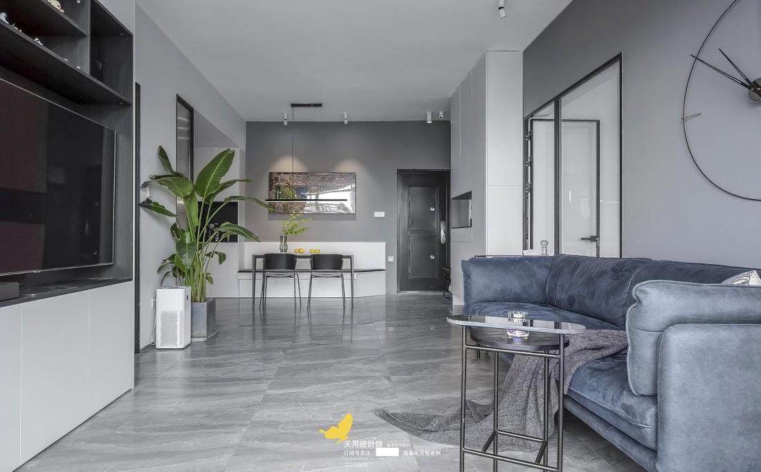 简约通透天用设计,玻璃隔断打造互动空间-0