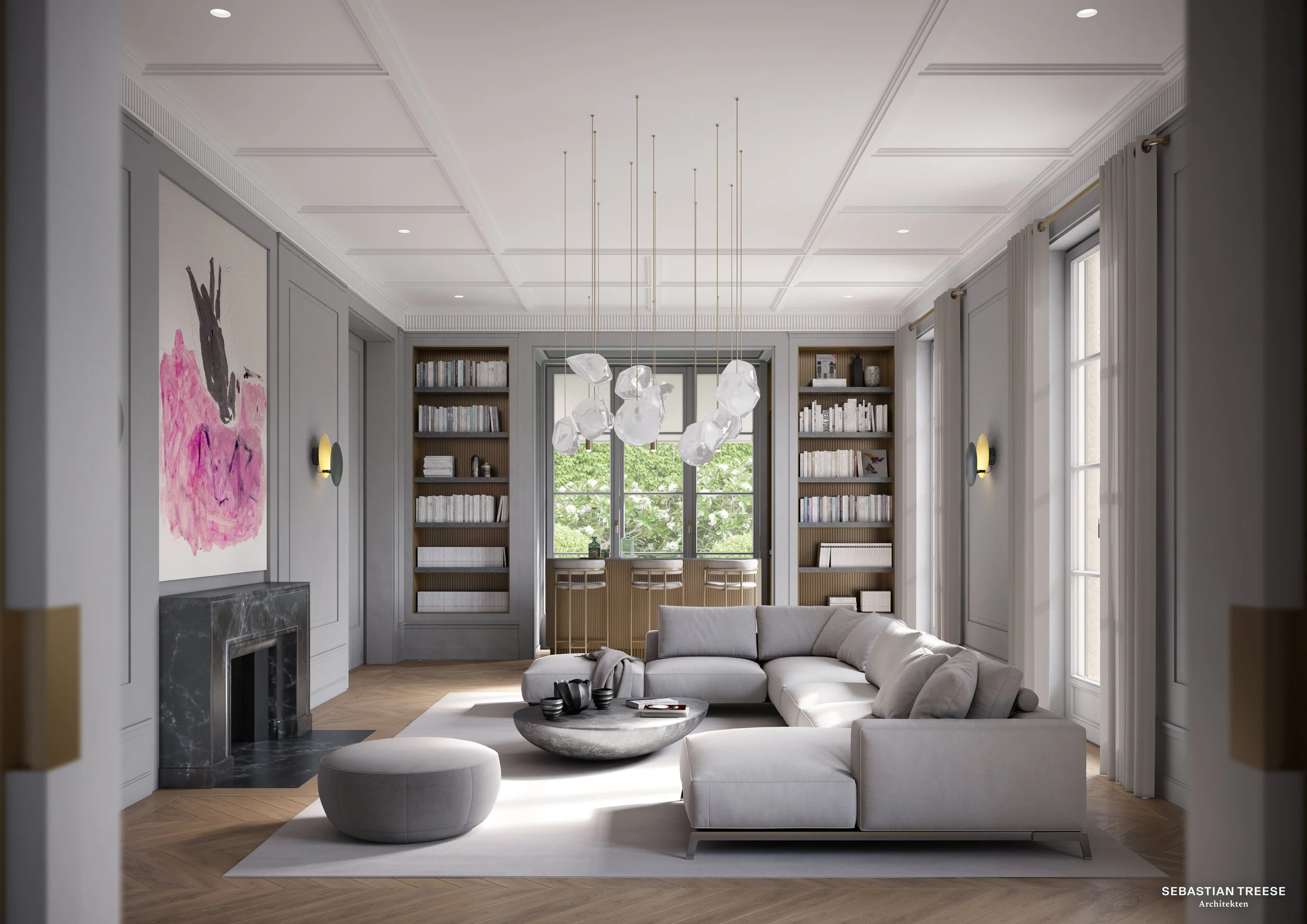 Bogenhausen住宅丨德国慕尼黑丨Sebastian Treese Architekten-12