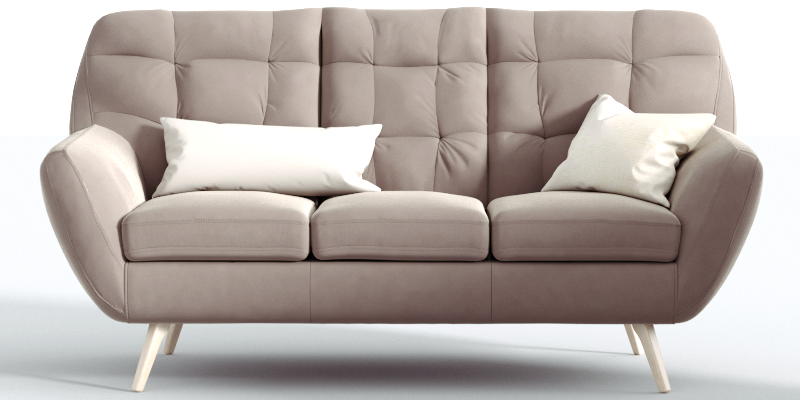 Project 3D Modeling & Visualization: sofa Otto-1
