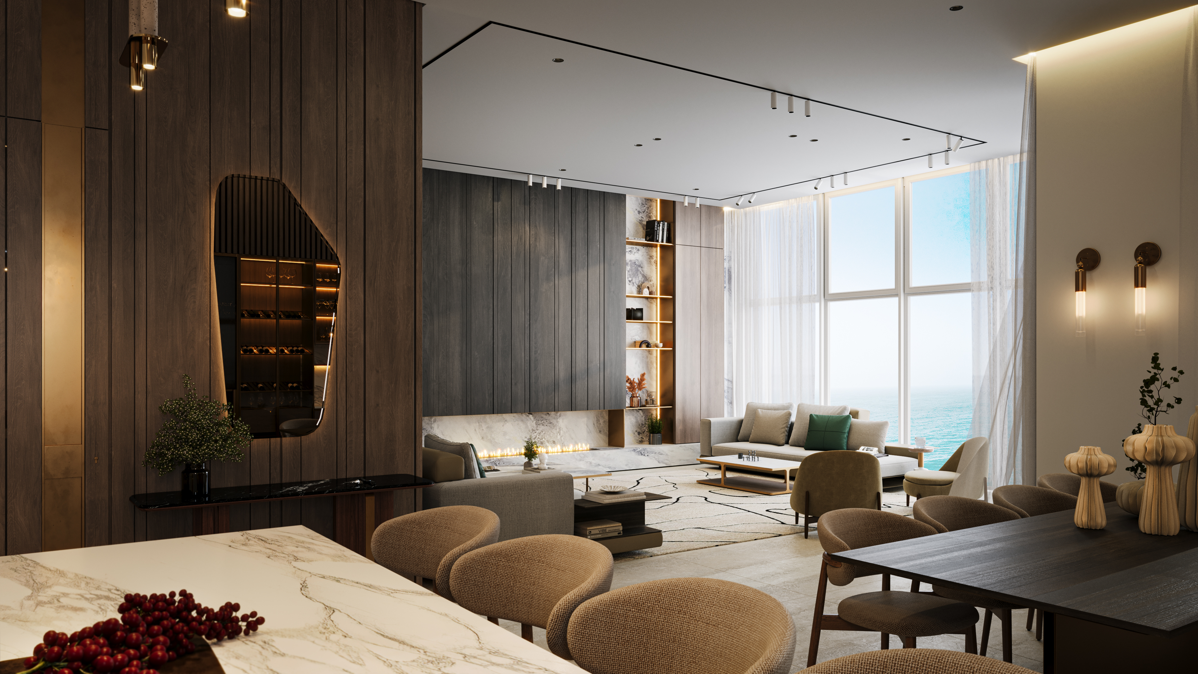 蓝湾室内设计（若Interior结合语境有更合适译法，需根据实际情况调整，这里按常见的室内设计理解） 丨以色列-11