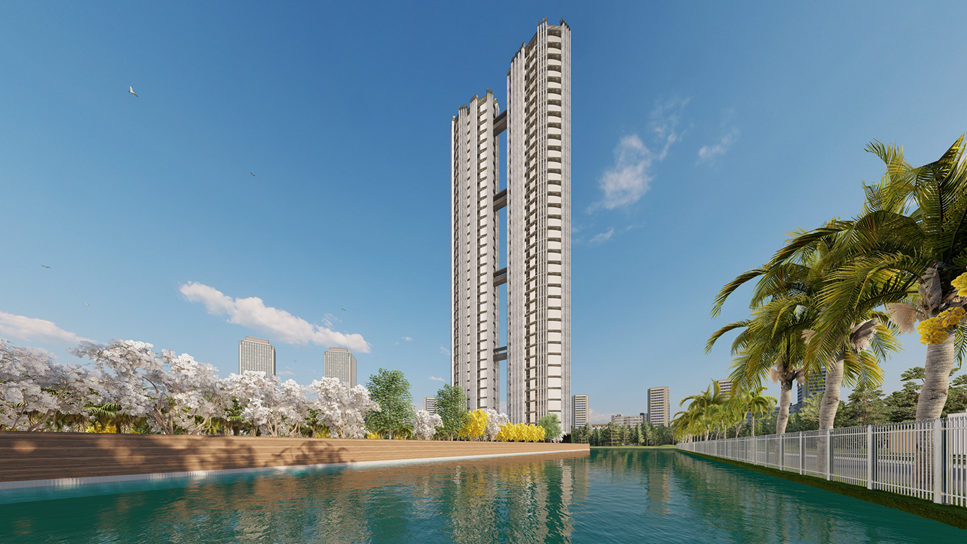 Anastasiya Gushchina丨办公建筑丨PROJECT HEIGHT 5-7