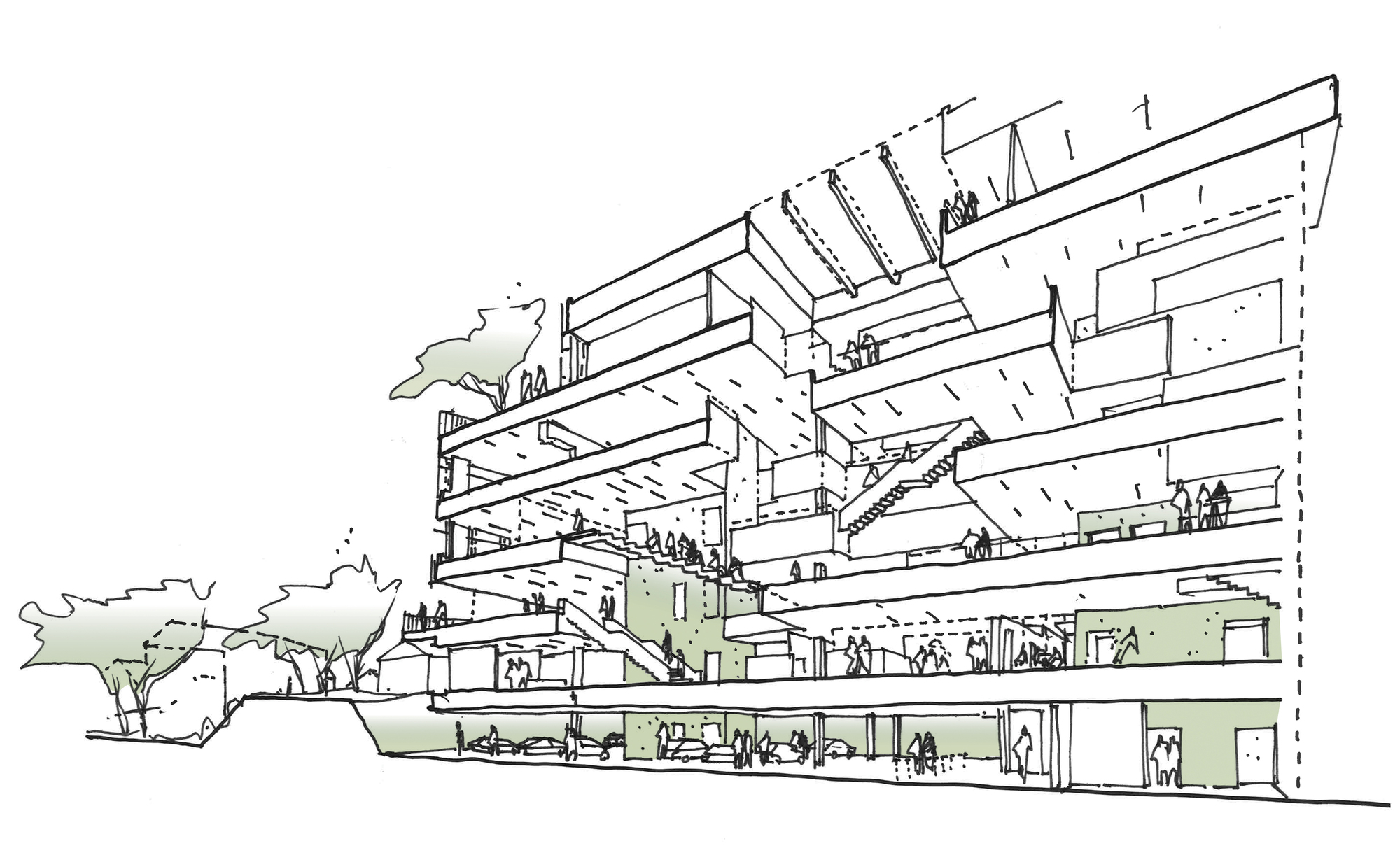 默坎泰克市中心中学丨丹麦维堡丨Cubo Arkitekter-42