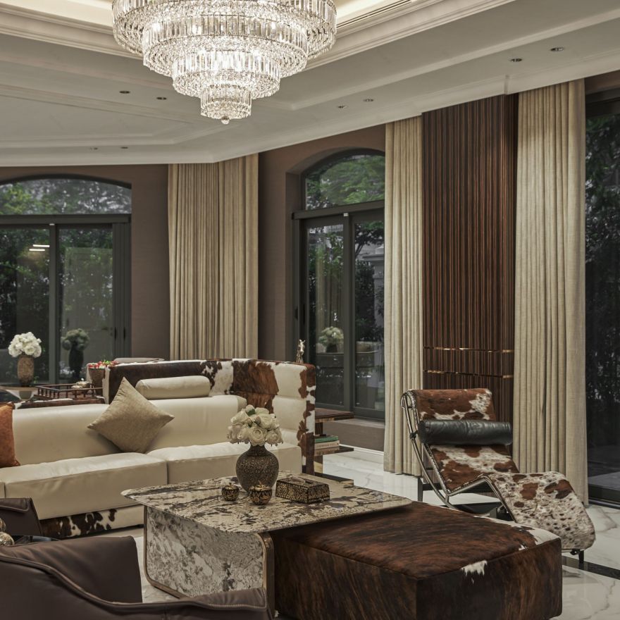 亚洲风格三层别墅设计,打造家庭温馨空间-107