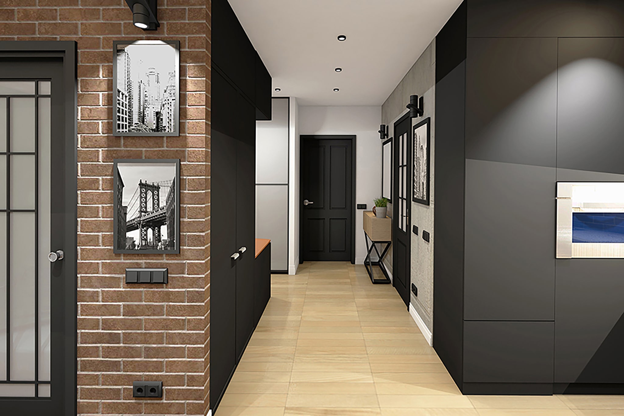 Loft in a small flat-2