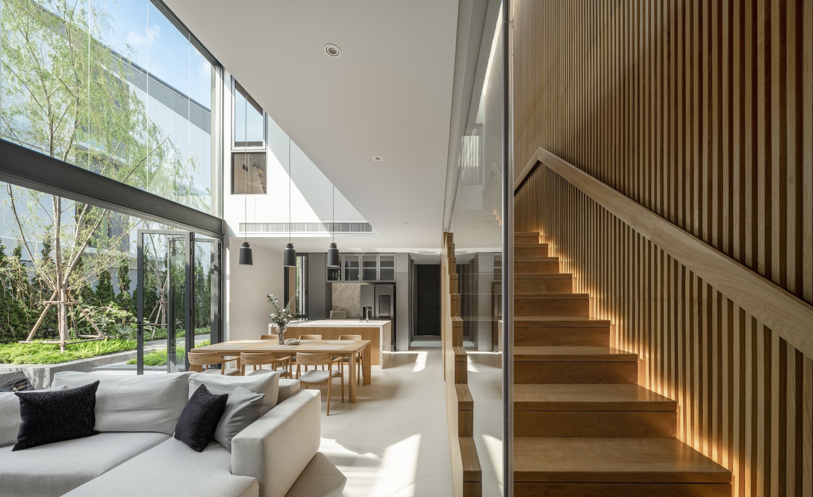 温馨现代的 L 型住宅设计-24