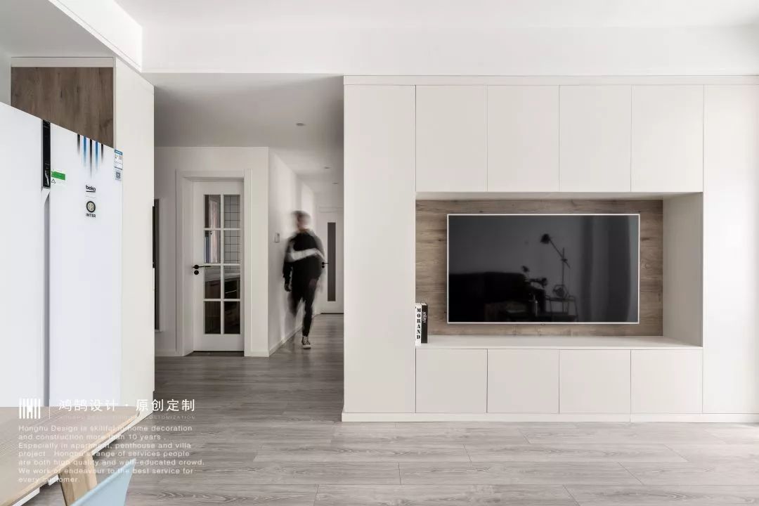 简•素 | 美的翰城 84㎡现代北欧风,温馨生活空间-18