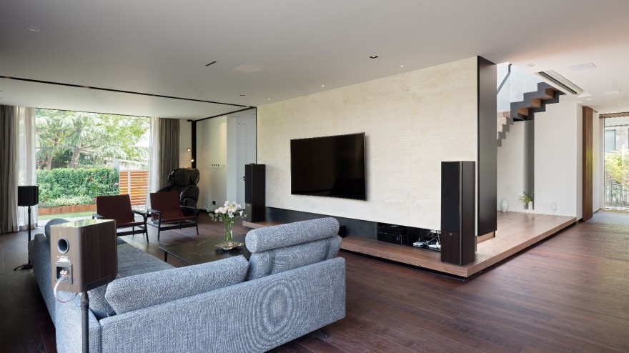 上海 376㎡树屋别墅 | VCDesign 融入自然,打造室内外一体化空间-18