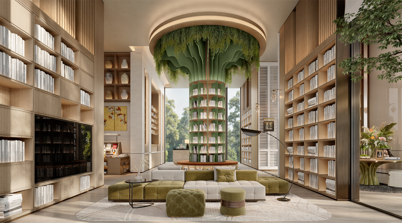 成都华润天宸上院丨中国成都丨硬装李益中设计,软装矩阵纵横-52