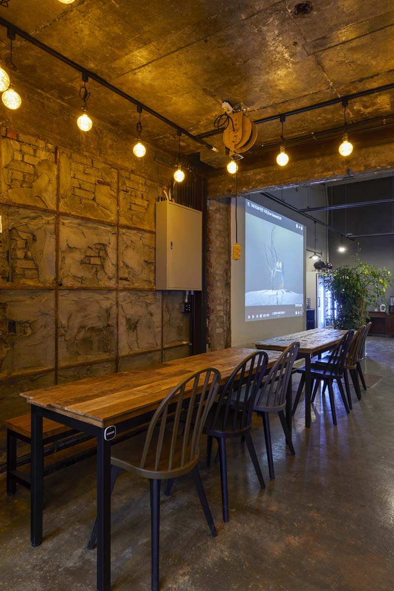 100 平露营风咖啡厅设计-20