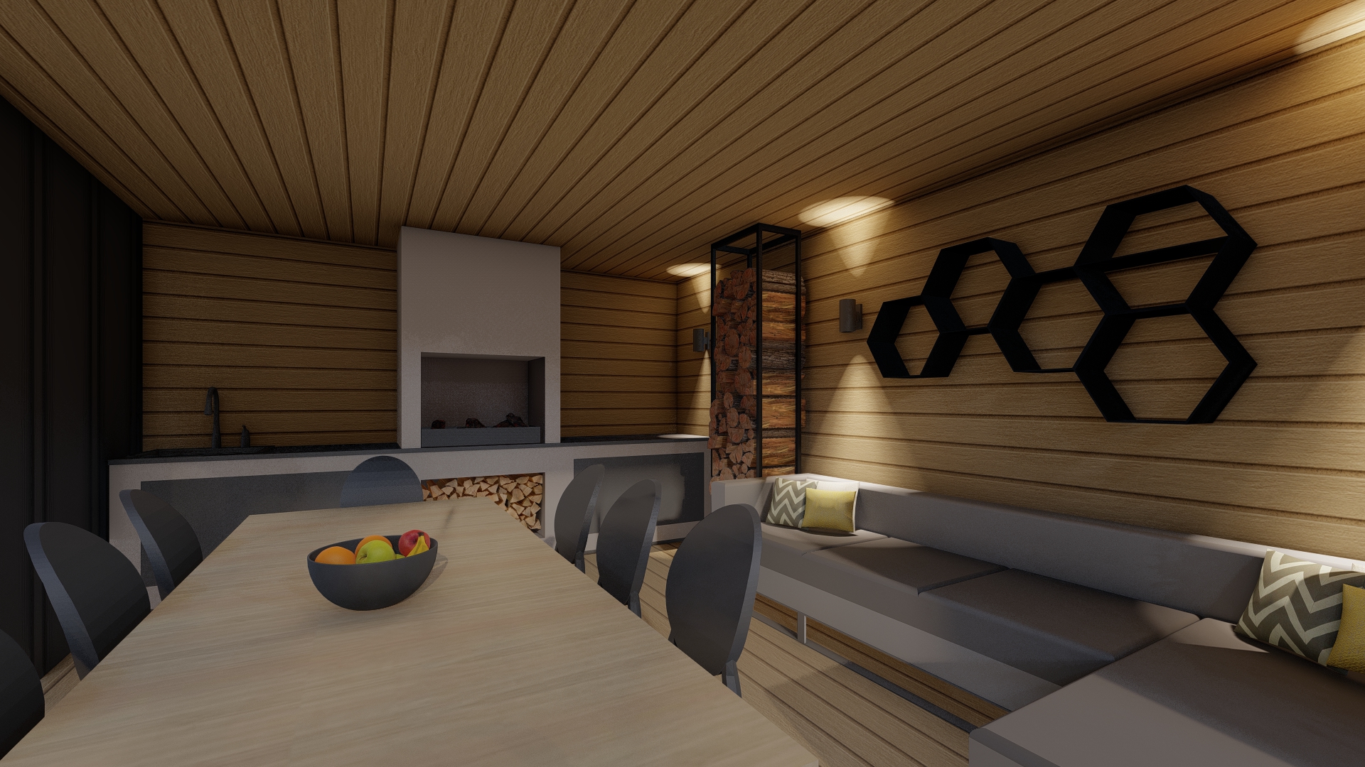 Oka河畔夏季别墅景观美化项目-23