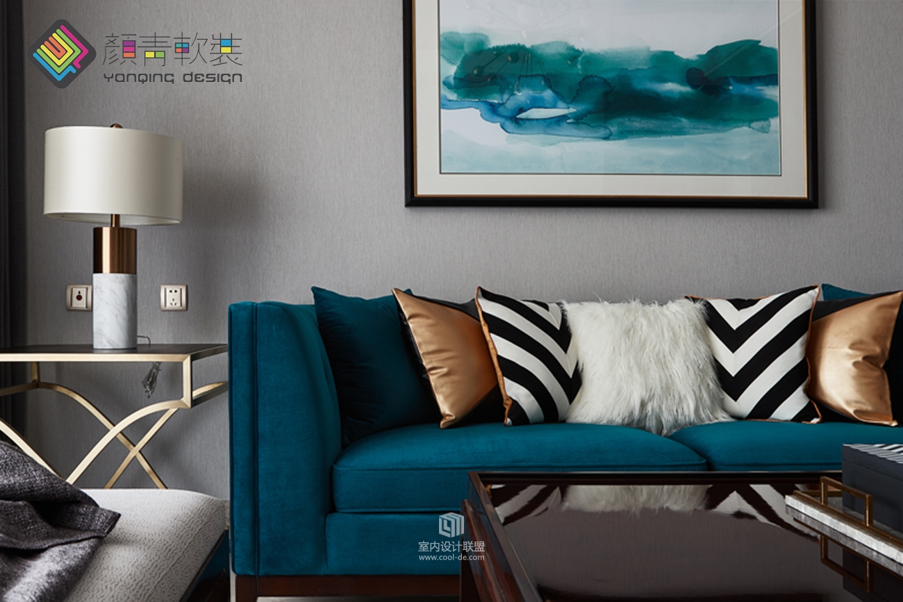 辰佑设计·颜青软装作品【韵律】-14