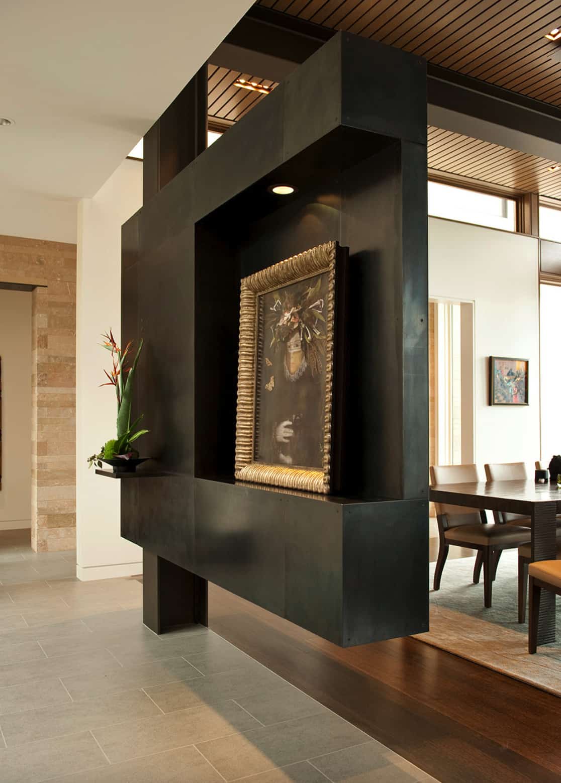 Inside a modern yet warm home on a bluff overlooking Lake Washington-14