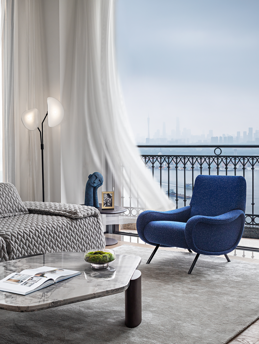 广州星河湾 682㎡江景大平层丨中国广州丨广州慕舍设计顾问有限公司-6