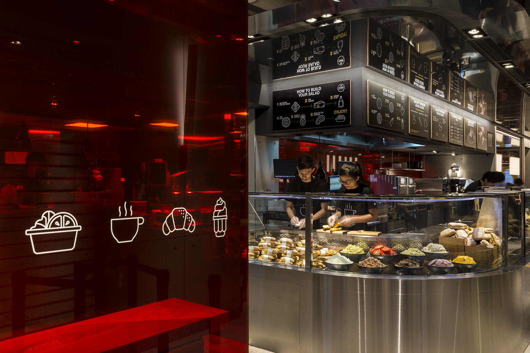 香港麦当劳打造简约经典室内空间-22