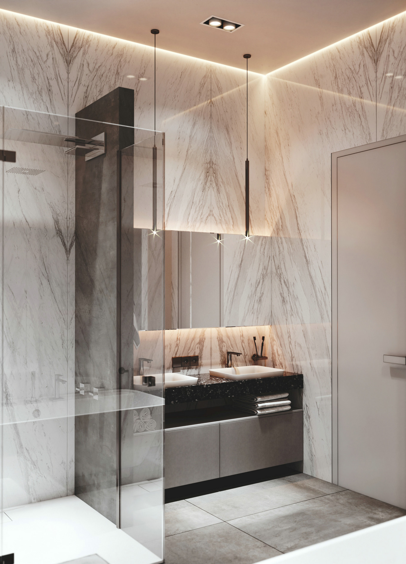 都市丛林中的简约温馨之家-11