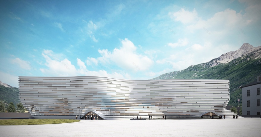 瓦莱达奥斯塔大学新校区 | 绿色智能冰山校园-33