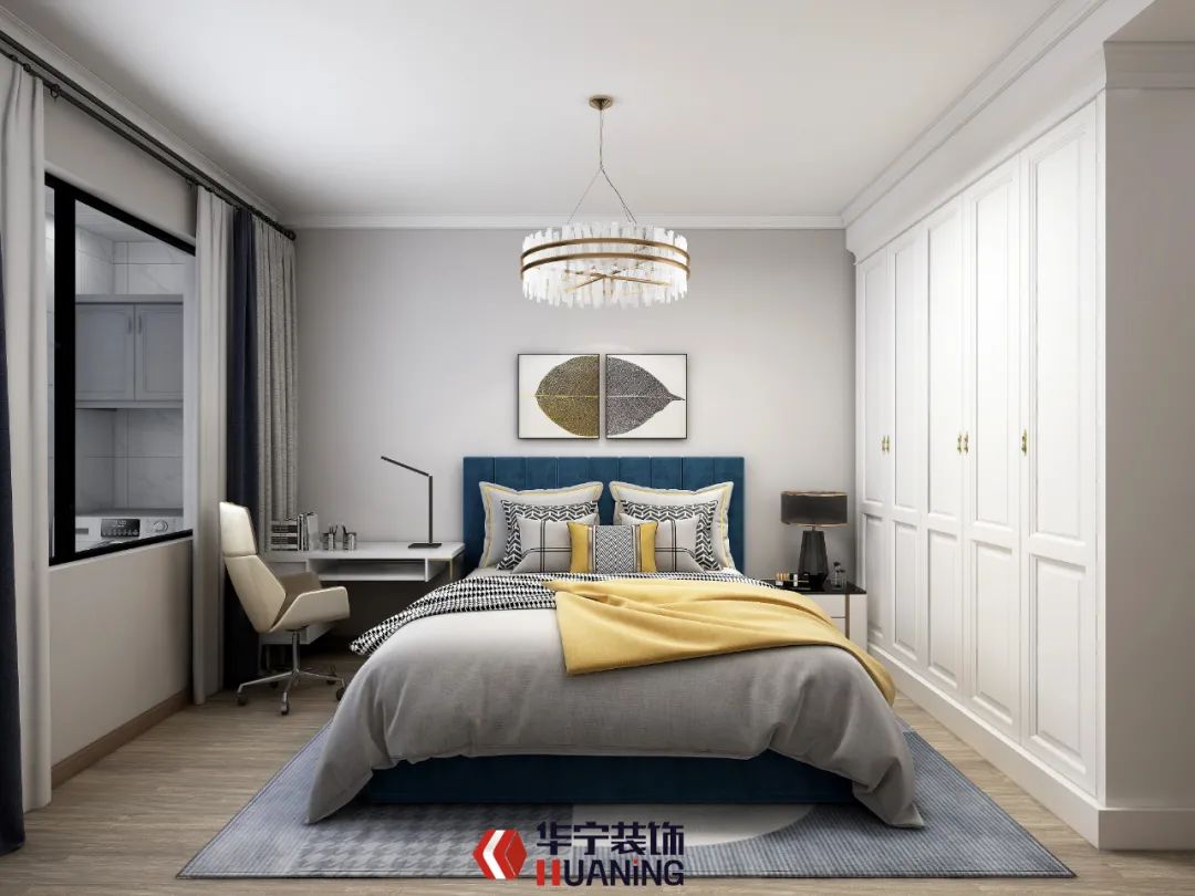 聂敏设计 | 莒县紫薇苑 138m²现代风格 人间胜景如莺啼莲灿-65