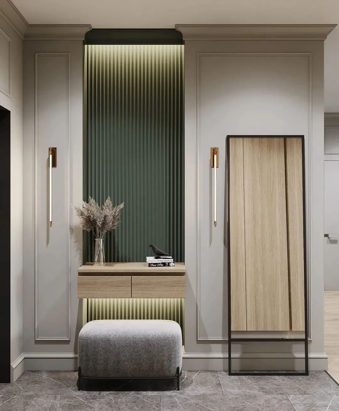 500㎡联排别墅,现代东方诗意空间丨东易日盛北京原创别墅分公司-83