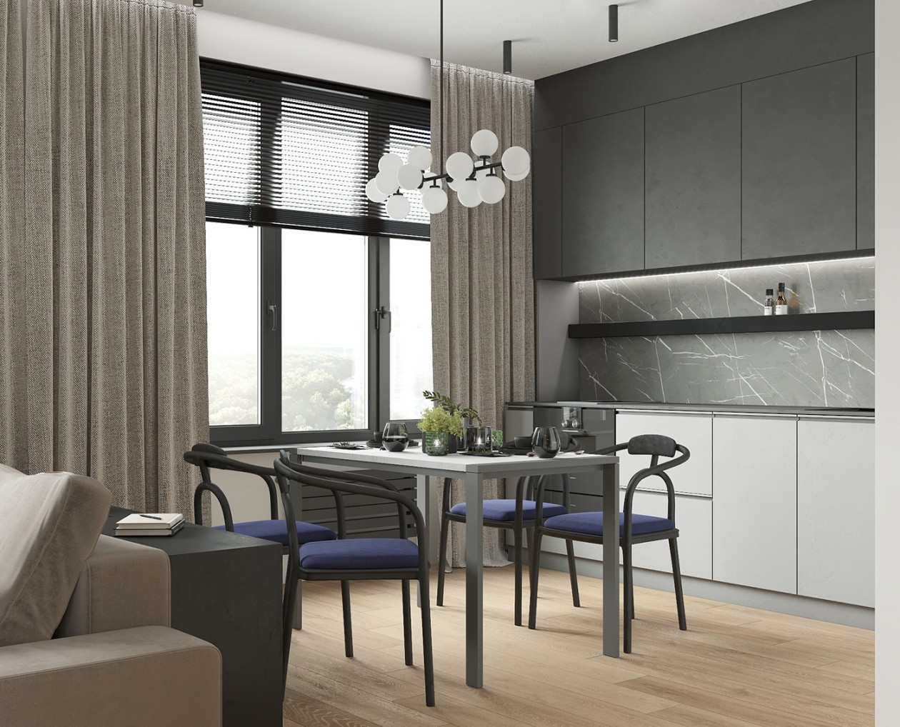 极简北欧 - 干净而舒适的效果展示-2