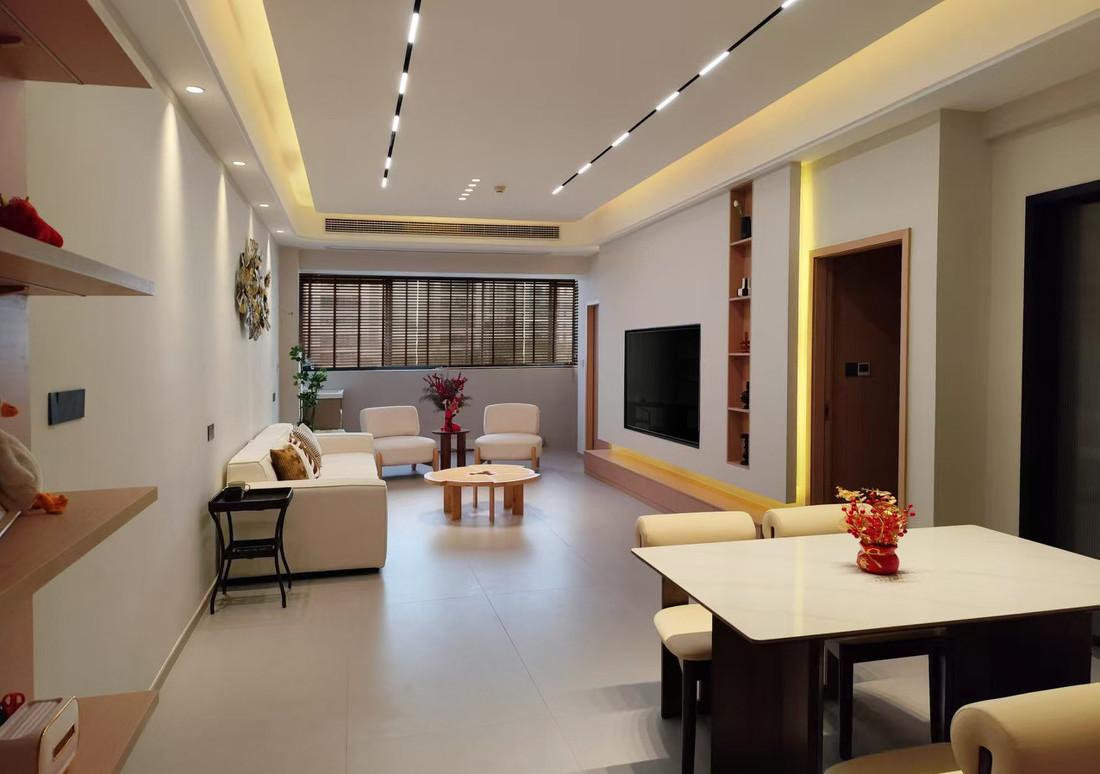 原木极简风大平层-8