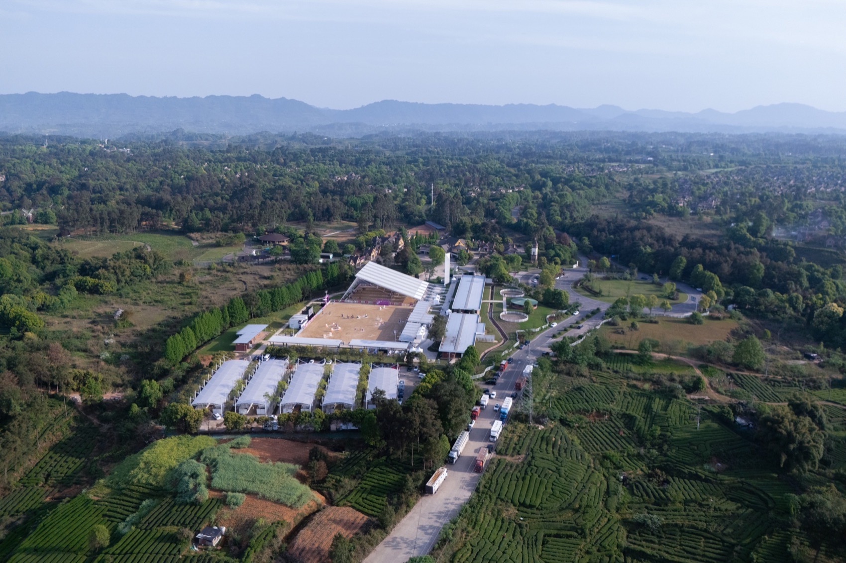 成都国际马术中心丨中国大兴丨四周建筑-85