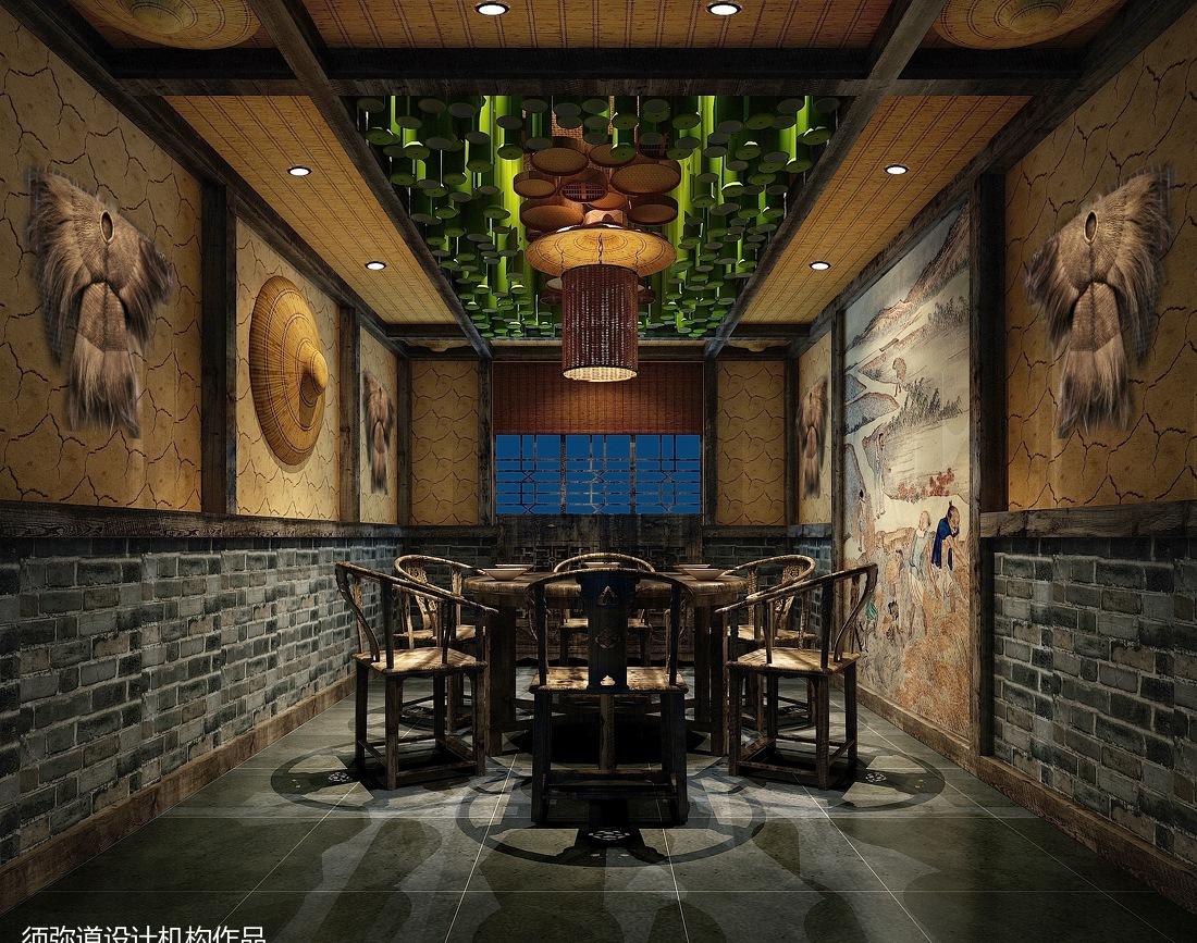 成都田园印象连锁餐厅 设计亮点与风格解析-12