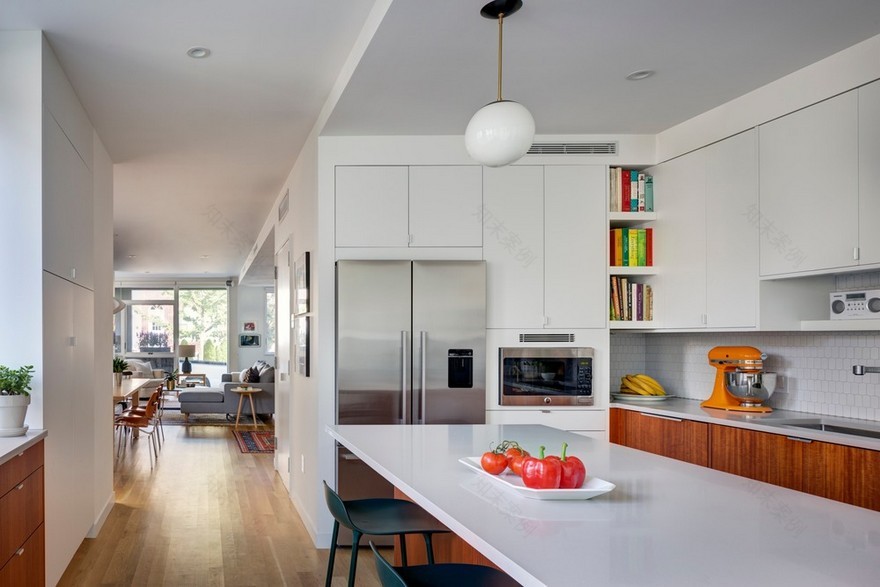 纽约布鲁克林木框乡屋翻修-17