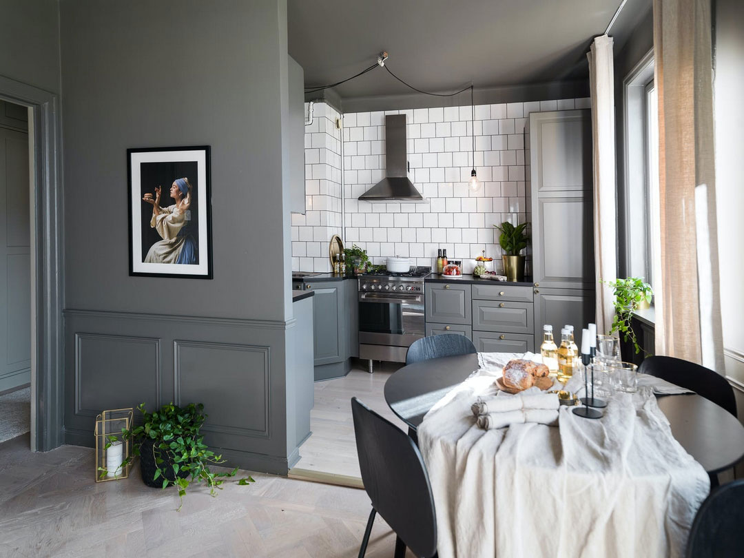 瑞典 35 平米小户型公寓的精致设计-6