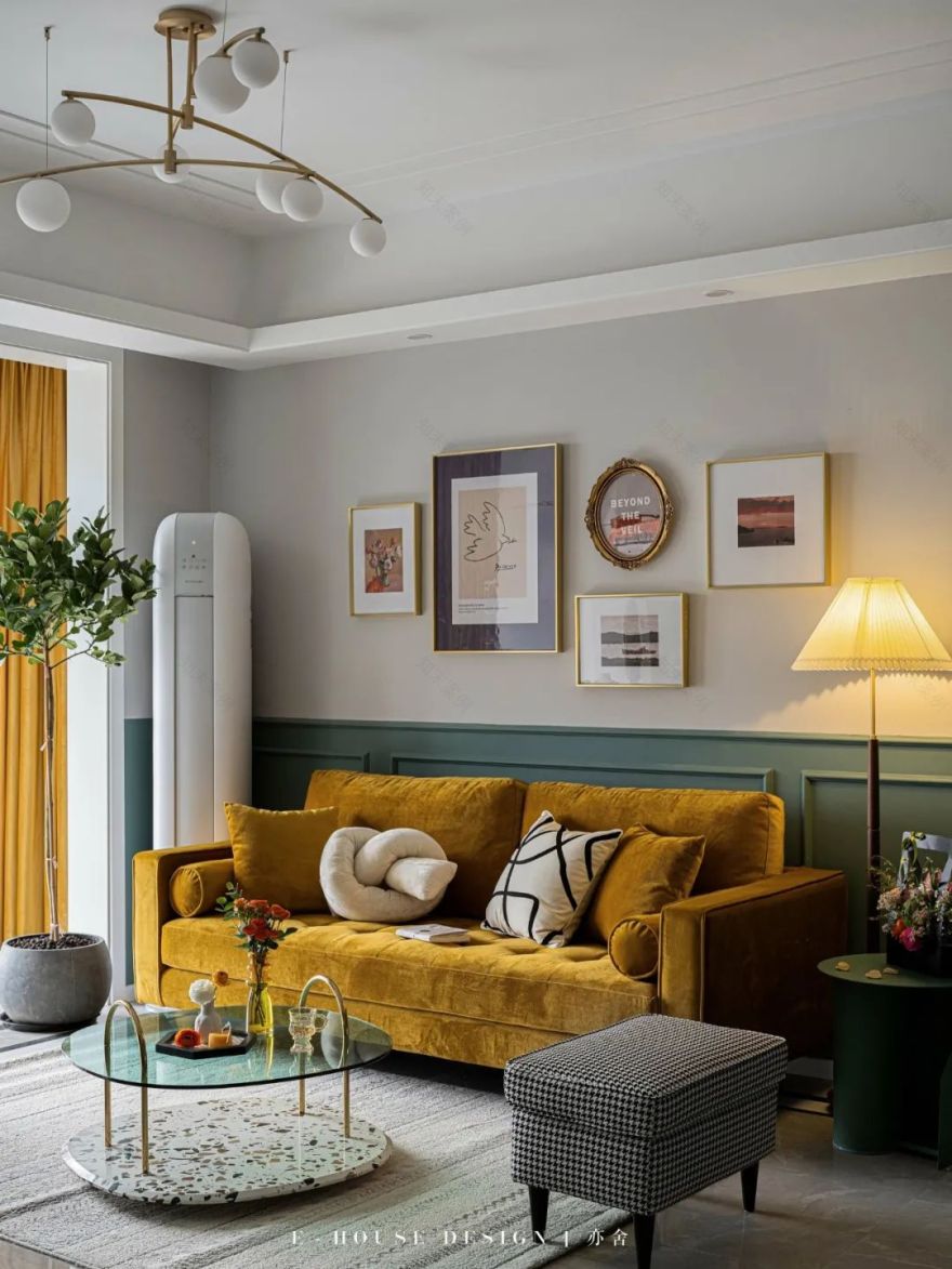 《马耳他落日》·个性鲜明的 90 后夫妻的复古色空间丨中国成都丨亦舍设计-23