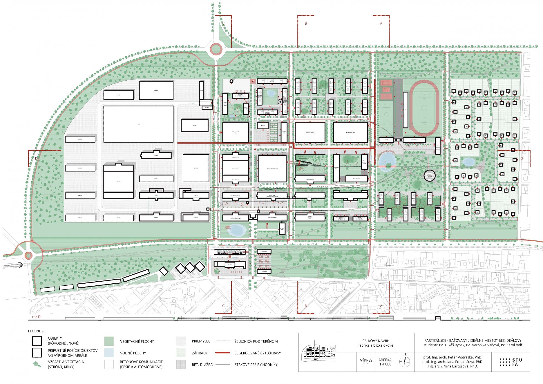 Partizánske  Baťovany工业区复兴设计方案丨斯洛伐克丨Bc. Lukáš Rypák等三人团队,与教授合作-54