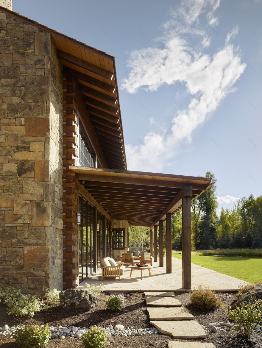 芝加哥夫妇的 Wyoming 河畔家园-40