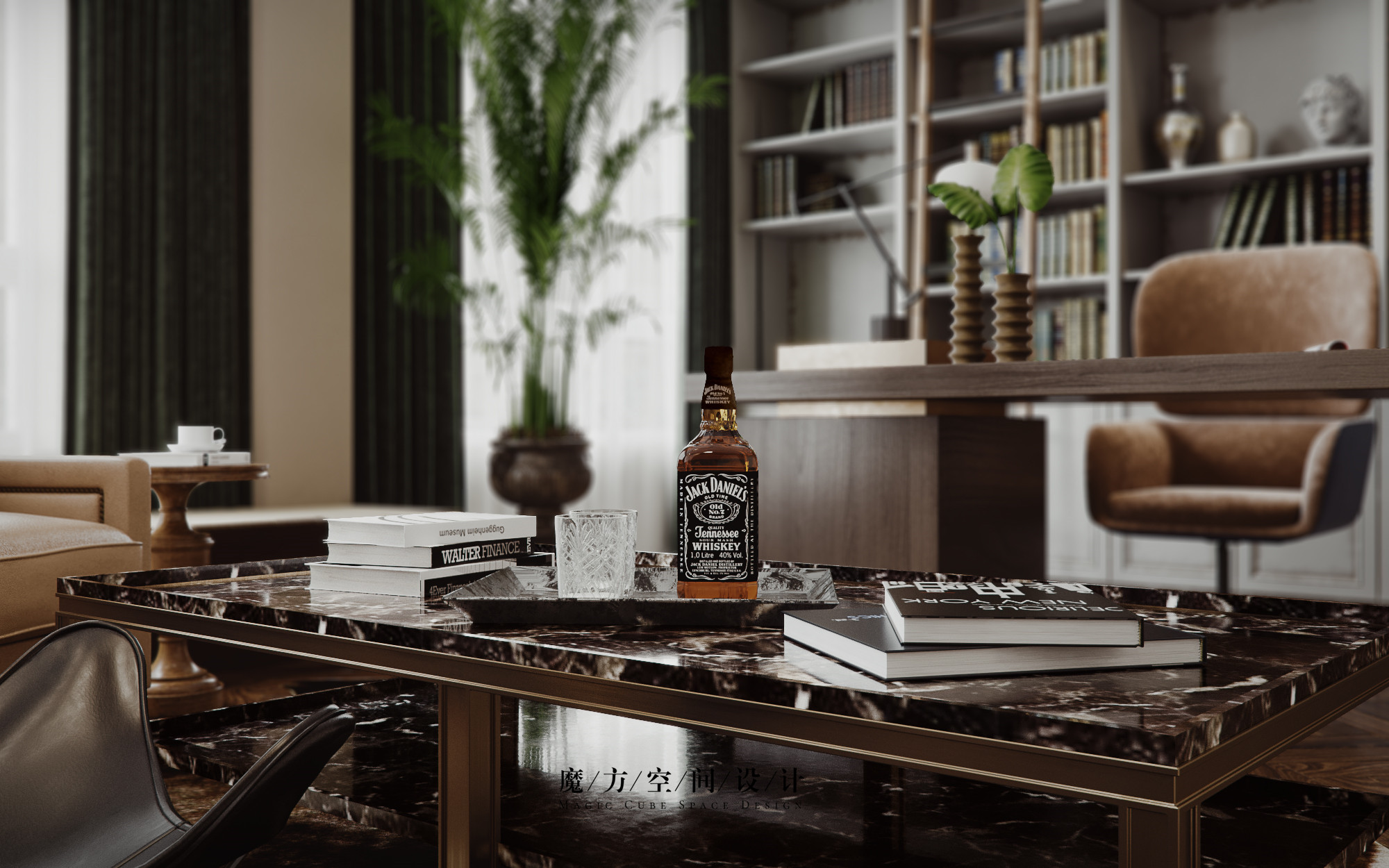 魔方空间设计 | 大连普罗旺斯别墅的魔幻之旅-23