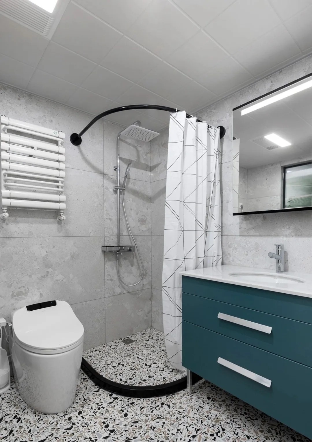 120 平现代简约三口之家,儿童房空间利用高-19