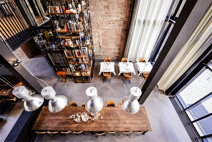 德国前监狱变身工业风酒店-4