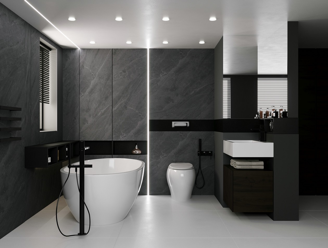 原木+高级黑 精致的设计超有格调！-21