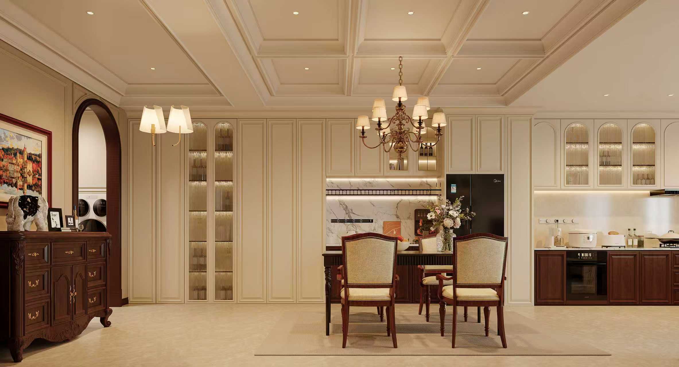 美式效果图案例-13