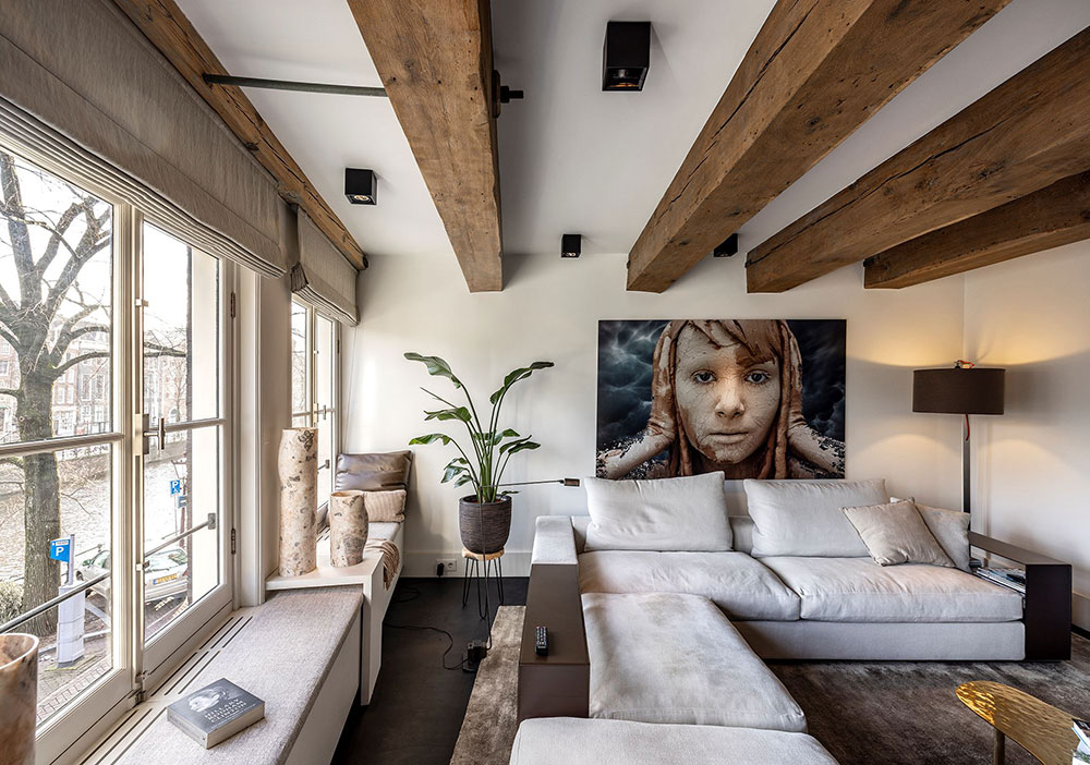 Amsterdam 独特运河屋,Marcel Wolterinck 打造精致室内设计-6