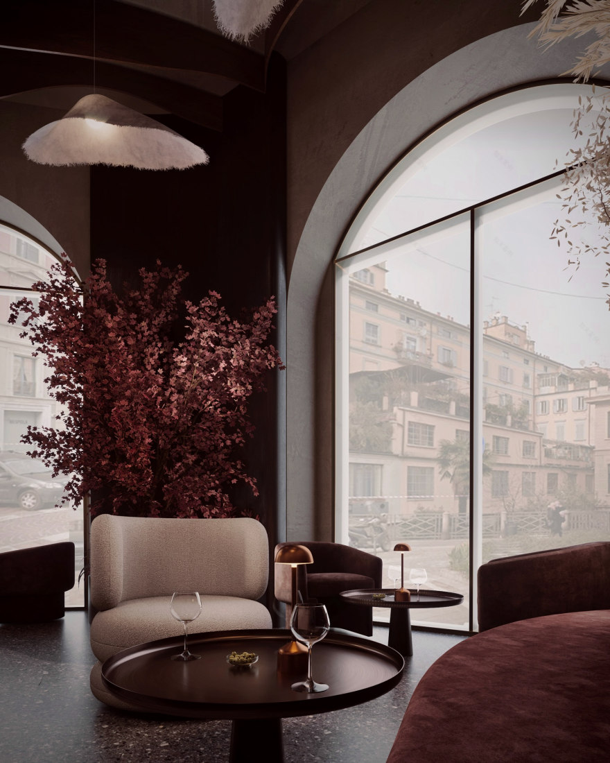 米兰多莫寿司店丨室内设计师Ashley Gadeova,Naos建筑公司-30