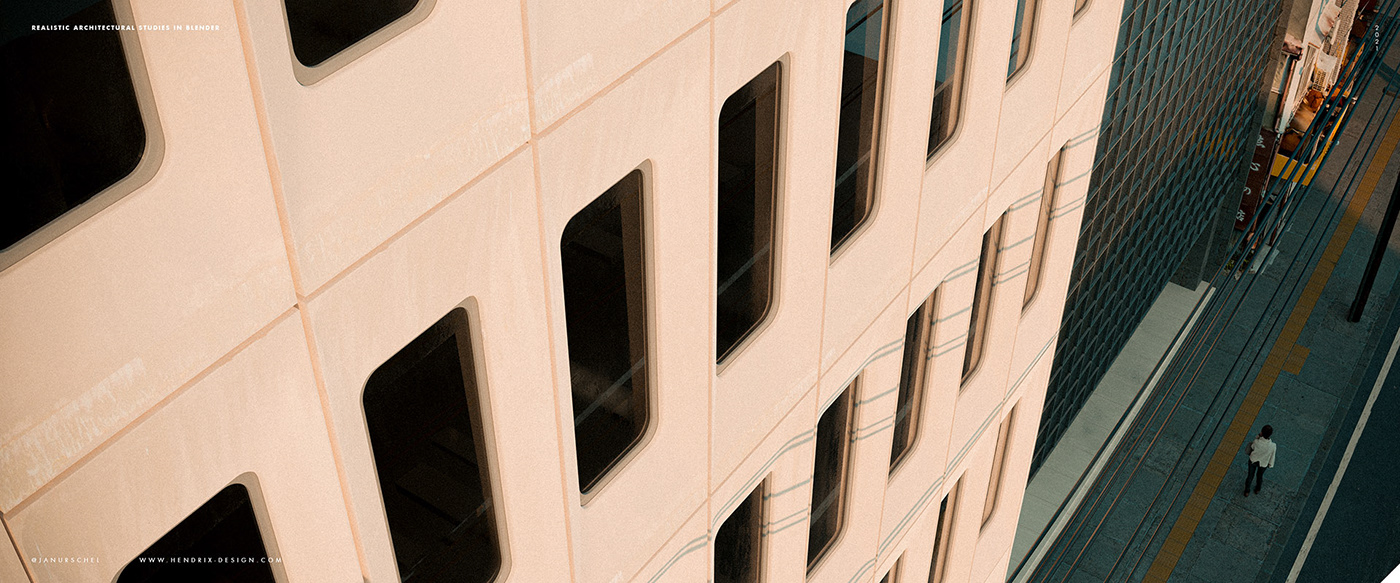 三维空间魔法 · Blender 中的真实建筑空间研究-5